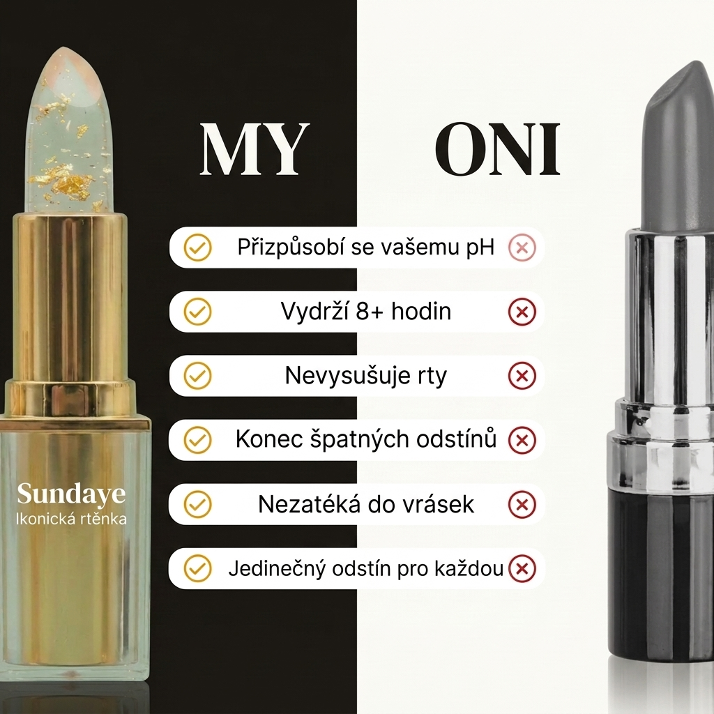 Sundaye Ikonická Rtěnka